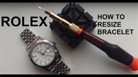 rolex band screw direction|rolex watch screwdriver adjustment.